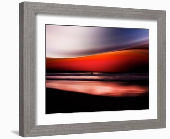 Red Wave-Josh Adamski-Framed Photographic Print