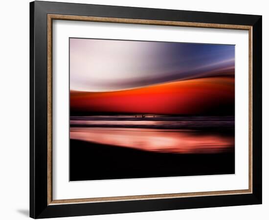 Red Wave-Josh Adamski-Framed Photographic Print