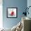 Red White and Bloom-Danhui Nai-Framed Art Print displayed on a wall