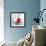 Red White and Bloom-Danhui Nai-Framed Art Print displayed on a wall
