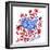 Red White and Blue 3-Irina Trzaskos Studio-Framed Giclee Print