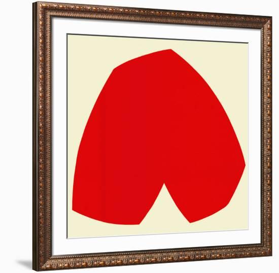 Red White, c.1962-Ellsworth Kelly-Framed Serigraph