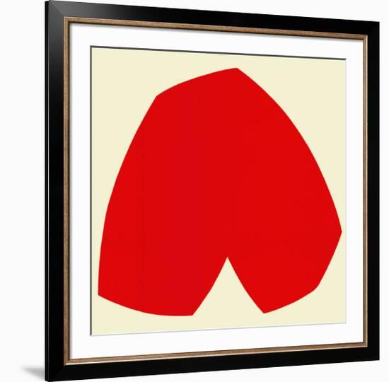 Red White, c.1962-Ellsworth Kelly-Framed Serigraph