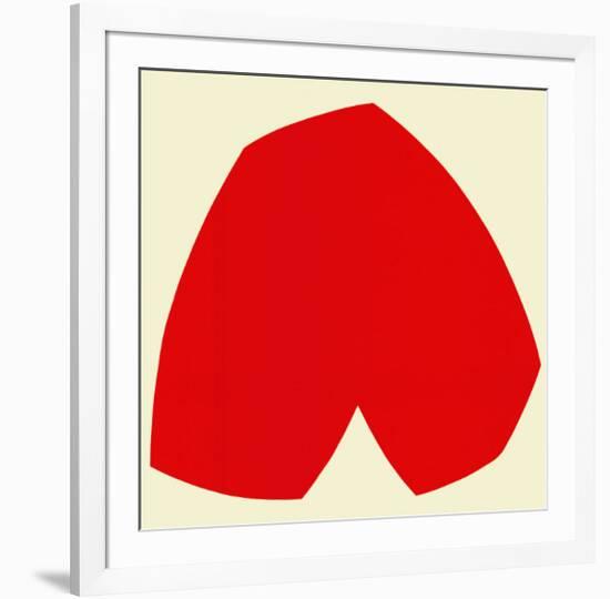 Red White, c.1962-Ellsworth Kelly-Framed Serigraph