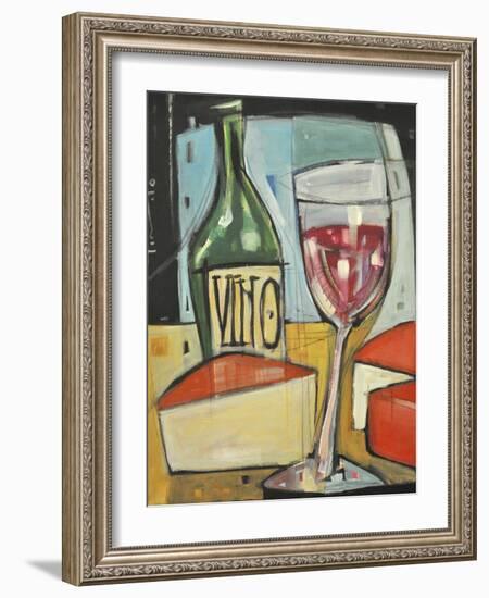 Red Wine and Cheese-Tim Nyberg-Framed Giclee Print