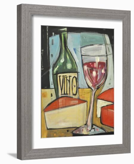 Red Wine and Cheese-Tim Nyberg-Framed Giclee Print