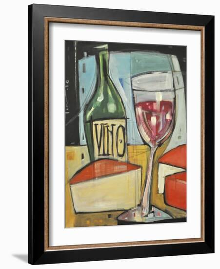 Red Wine and Cheese-Tim Nyberg-Framed Giclee Print