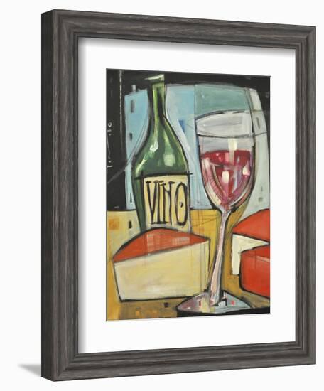 Red Wine and Cheese-Tim Nyberg-Framed Giclee Print