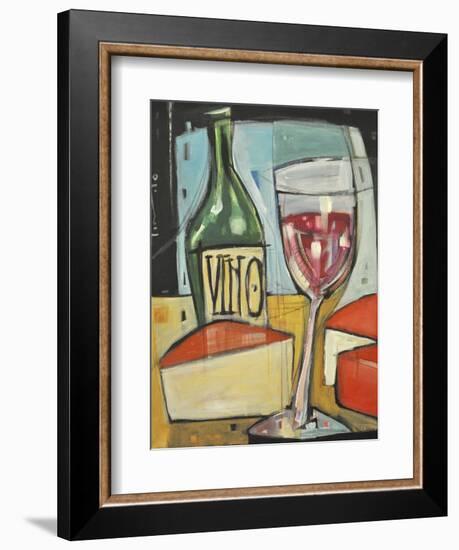 Red Wine and Cheese-Tim Nyberg-Framed Giclee Print