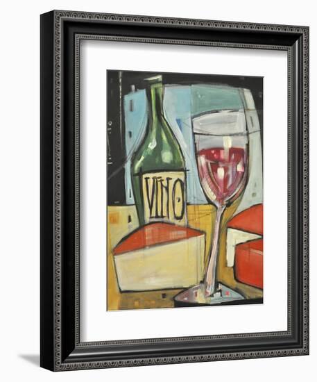 Red Wine and Cheese-Tim Nyberg-Framed Giclee Print