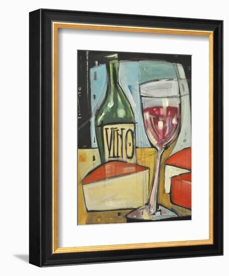 Red Wine and Cheese-Tim Nyberg-Framed Giclee Print
