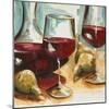 Red Wine and Pears-Heather A. French-Roussia-Mounted Art Print