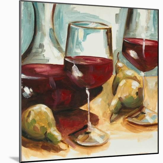 Red Wine and Pears-Heather A. French-Roussia-Mounted Art Print