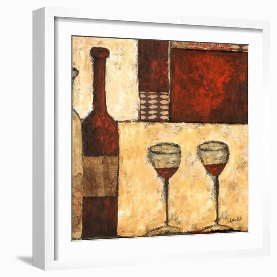 Red Wine for Two-Bagnato Judi-Framed Art Print