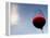 Red Wine Glass Against a Blue Sky, Paris, France-Michele Molinari-Framed Premier Image Canvas