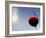 Red Wine Glass Against a Blue Sky, Paris, France-Michele Molinari-Framed Photographic Print