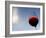 Red Wine Glass Against a Blue Sky, Paris, France-Michele Molinari-Framed Photographic Print