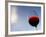 Red Wine Glass Against a Blue Sky, Paris, France-Michele Molinari-Framed Photographic Print