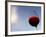 Red Wine Glass Against a Blue Sky, Paris, France-Michele Molinari-Framed Photographic Print