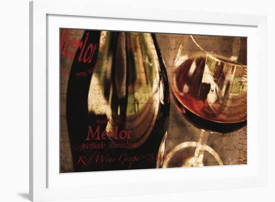 Red Wine Grape-Teo Tarras-Framed Giclee Print