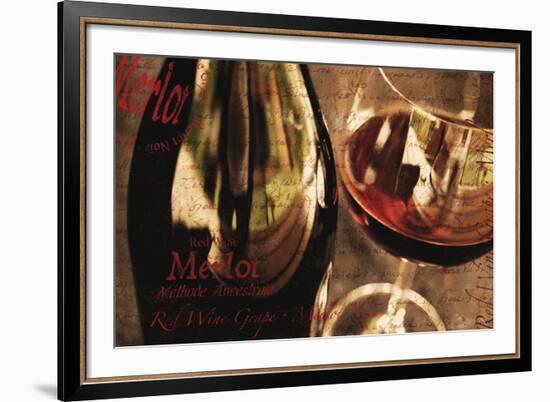 Red Wine Grape-Teo Tarras-Framed Giclee Print