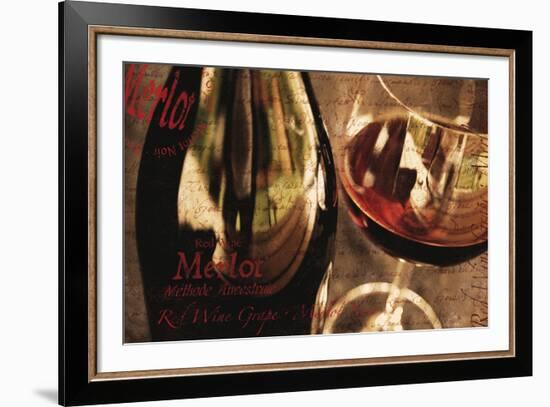 Red Wine Grape-Teo Tarras-Framed Giclee Print