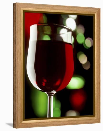 Red Wine in Glass-Vladimir Shulevsky-Framed Premier Image Canvas