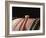 Red Wine in Oak Barrel at Lucien Muzard, Santenay, Bourgogne, France-Per Karlsson-Framed Photographic Print