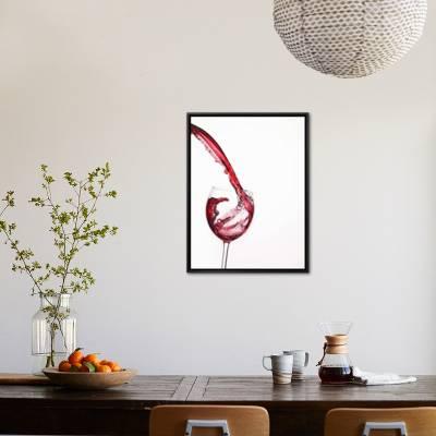 Red Wine Pour – made-to-measure canvas print – Photowall