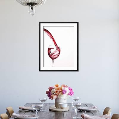 Red Wine Pour – made-to-measure canvas print – Photowall