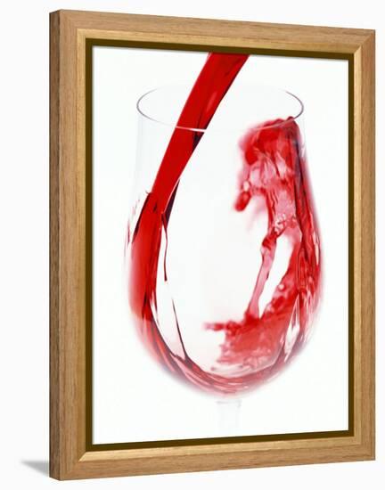 Red Wine Pouring-Steve Baxter-Framed Premier Image Canvas