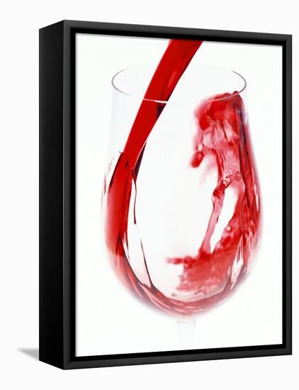 Red Wine Pouring-Steve Baxter-Framed Premier Image Canvas