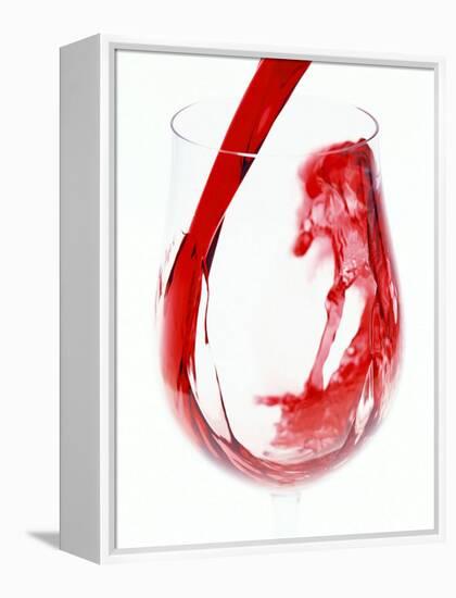 Red Wine Pouring-Steve Baxter-Framed Premier Image Canvas