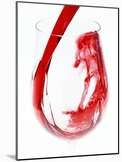 Red Wine Pouring-Steve Baxter-Mounted Photographic Print