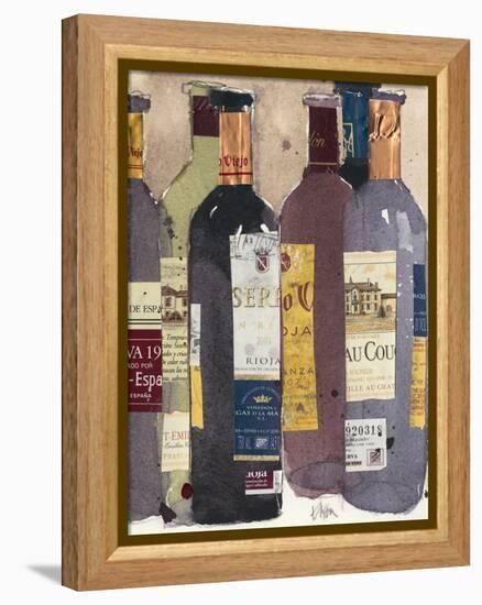 Red Wine Tasting II-Samuel Dixon-Framed Stretched Canvas