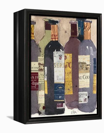 Red Wine Tasting II-Samuel Dixon-Framed Stretched Canvas