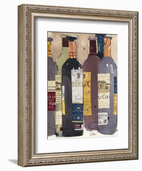 Red Wine Tasting II-Samuel Dixon-Framed Premium Giclee Print