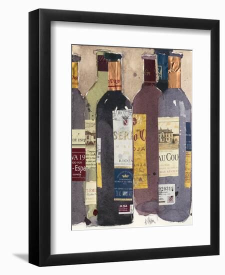 Red Wine Tasting II-Samuel Dixon-Framed Premium Giclee Print