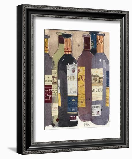 Red Wine Tasting II-Samuel Dixon-Framed Premium Giclee Print