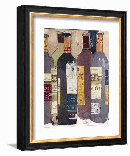 Red Wine Tasting II-Samuel Dixon-Framed Premium Giclee Print