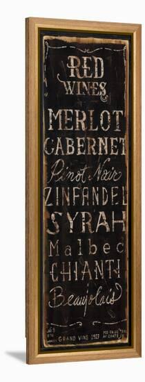 Red Wines-Luis Sanchez-Framed Stretched Canvas