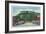 Red Wing, Minnesota - Main Street View of Mt. La Grange-Lantern Press-Framed Art Print