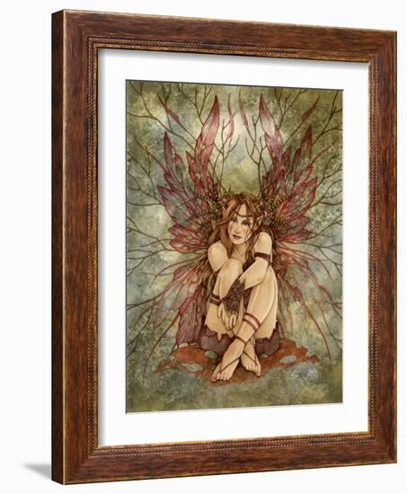 Red Wings-Linda Ravenscroft-Framed Giclee Print