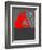 Red Woman-NaxArt-Framed Art Print