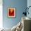 Red Wrap One-Ruth Palmer-Framed Art Print displayed on a wall
