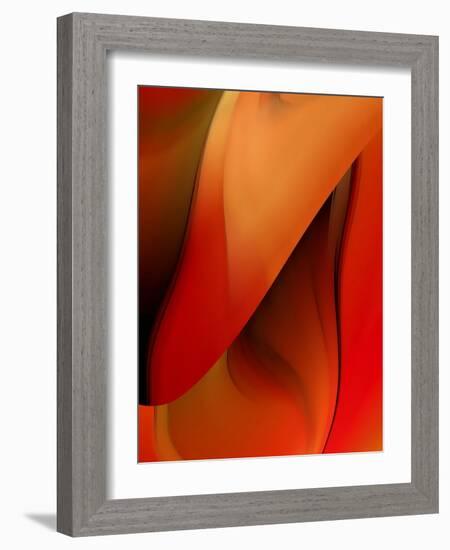 Red Wrap One-Ruth Palmer-Framed Art Print