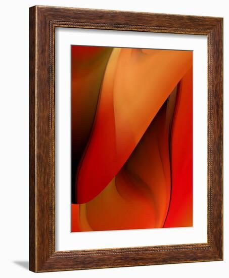 Red Wrap One-Ruth Palmer-Framed Art Print