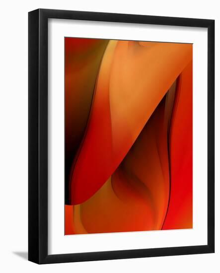 Red Wrap One-Ruth Palmer-Framed Art Print