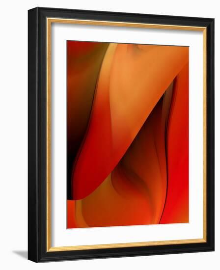 Red Wrap One-Ruth Palmer-Framed Art Print