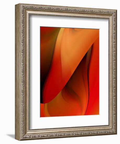 Red Wrap One-Ruth Palmer-Framed Art Print